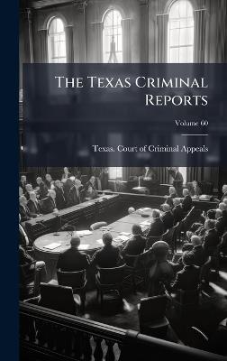The Texas Criminal Reports - cover