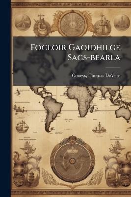 Focloir Gaoidhilge Sacs-bearla - cover