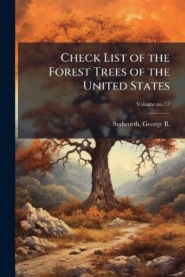 Check List of the Forest Trees of the United States - cover