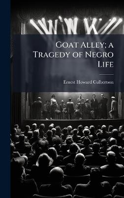 Goat Alley; a Tragedy of Negro Life - Ernest Howard Culbertson - cover