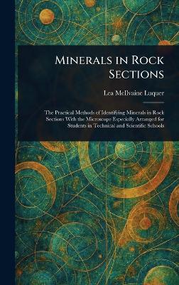 Minerals in Rock Sections - Lea McIlvaine Luquer - cover