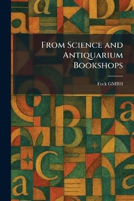 From Science and Antiquarium Bookshops - cover