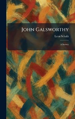 John Galsworthy: A Survey - Leon Schalit - cover