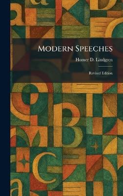 Modern Speeches: Revised Edition - Homer D Lindgren - cover
