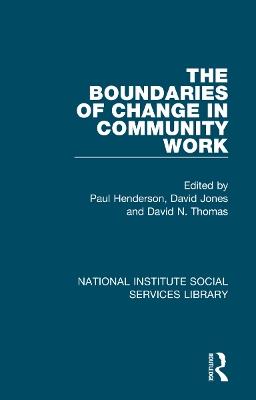 The Boundaries of Change in Community Work - cover
