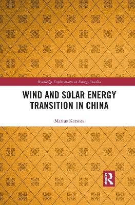 Wind and Solar Energy Transition in China - Marius Korsnes - cover