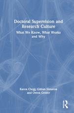 Doctoral Supervision and Research Culture: What We Know, What Works and Why