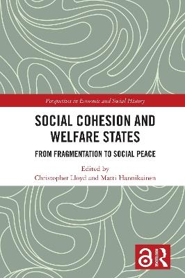 Social Cohesion and Welfare States: From Fragmentation to Social Peace - cover
