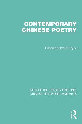 Contemporary Chinese Poetry - cover