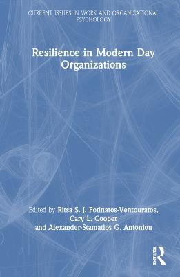 Resilience in Modern Day Organizations - cover