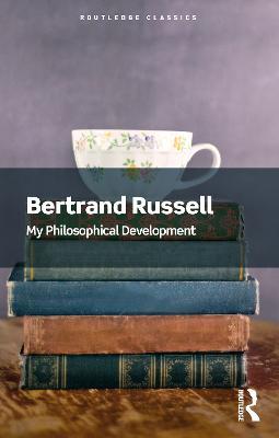 My Philosophical Development - Bertrand Russell - cover