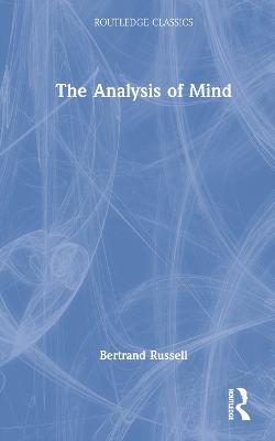 The Analysis of Mind - Bertrand Russell - cover