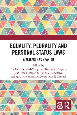 Equality, Plurality and Personal Status Laws: A Research Companion - cover