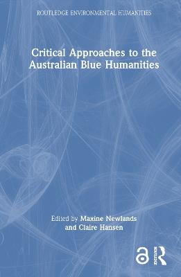 Critical Approaches to the Australian Blue Humanities - cover