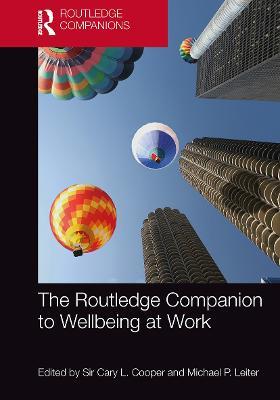 The Routledge Companion to Wellbeing at Work - cover