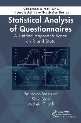 Statistical Analysis of Questionnaires: A Unified Approach Based on R and Stata - Francesco Bartolucci,Silvia Bacci,Michela Gnaldi - cover