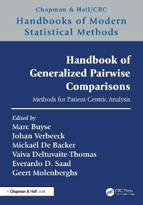 Handbook of Generalized Pairwise Comparisons: Methods for Patient-Centric Analysis - cover