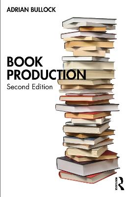 Book Production - Adrian Bullock - cover