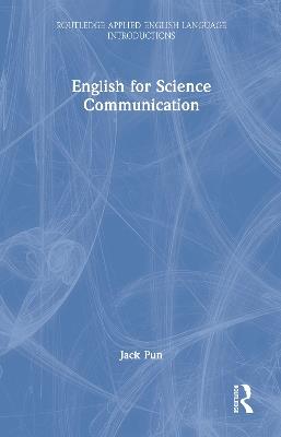 English for Science Communication - Jack Pun - cover