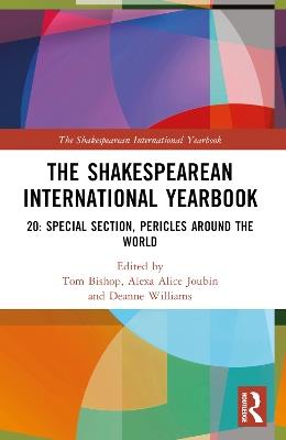 The Shakespearean International Yearbook: 20: Special Section, Pericles, Prince of Tyre - cover