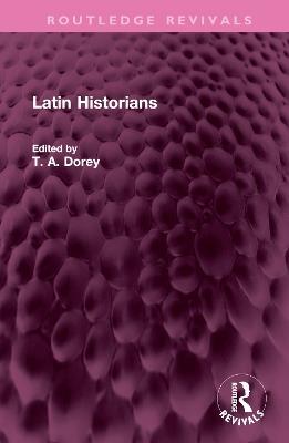 Latin Historians - cover