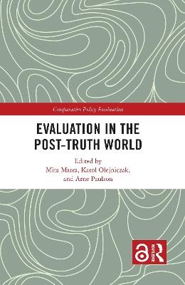 Evaluation in the Post-Truth World - cover