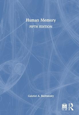 Human Memory - Gabriel A. Radvansky - cover