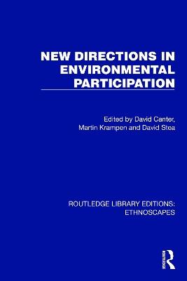 New Directions in Environmental Participation - cover