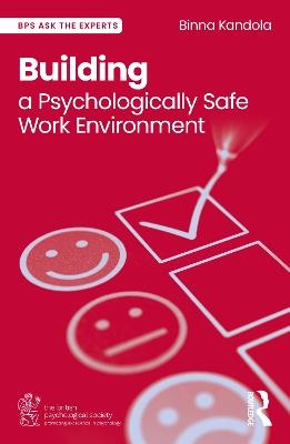Building a Psychologically Safe Work Environment - Binna Kandola - cover