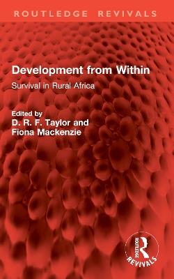 Development from Within: Survival in Rural Africa - cover