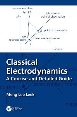 Classical Electrodynamics: A Concise and Detailed Guide - Meng Lee Leek - cover