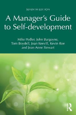 A Manager's Guide to Self-development - Mike Pedler,John Burgoyne,Tom Boydell - cover