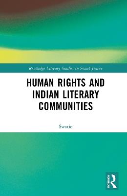 Human Rights and Indian Literary Communities - cover