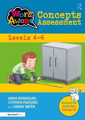 Word Aware Concepts Assessment: Levels 4-6 - Anna Branagan,Stephen Parsons,Sarah Smith - cover