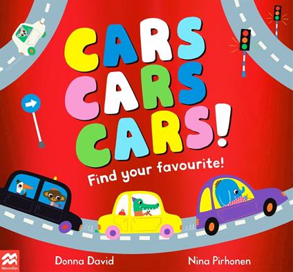 Cars Cars Cars! - Donna David,Nina Pirhonen - ebook