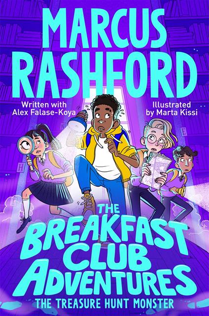 The Treasure Hunt Monster - Marcus Rashford,Marta Kissi - ebook
