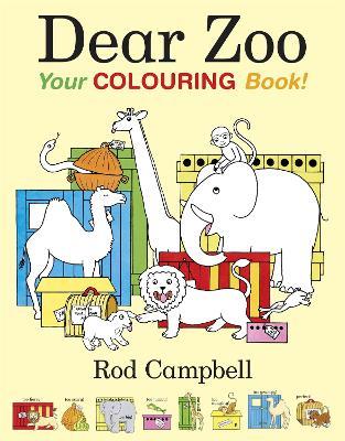 Dear Zoo: Your Colouring Book - Rod Campbell - cover