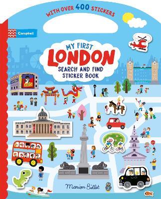My First Search and Find London Sticker Book - Campbell Books - cover