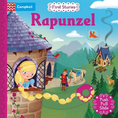 Rapunzel: A Push, Pull, Slide Book - Campbell Books - cover