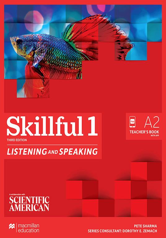 Skillful. A2. Teacher's premium pack. Listening and speaking. Con app. Vol. 1 - Pete Sharma - copertina