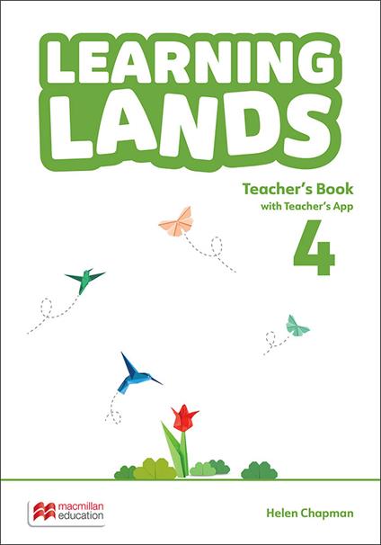 Learning lands. Level 4. Teacher's book. Con app - Helen Chapman - copertina