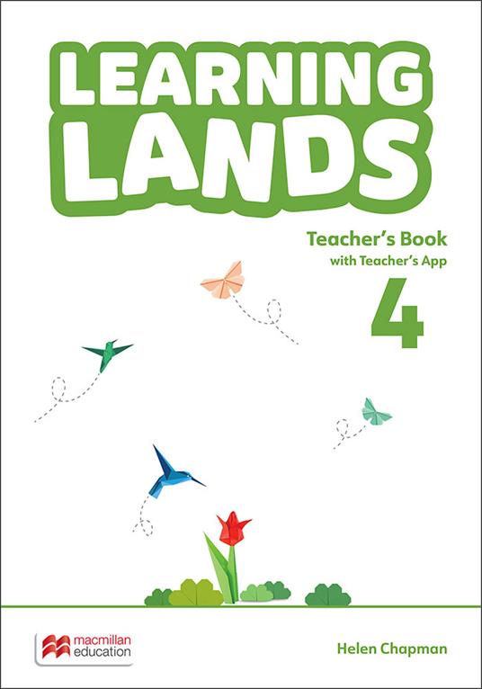 Learning lands. Level 4. Teacher's book. Con app - Helen Chapman - copertina