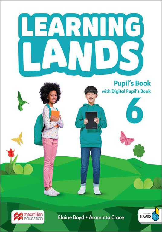 Learning lands. Level 6. Teacher's book. Con app - Elaine Boyd,Araminta Crace - copertina