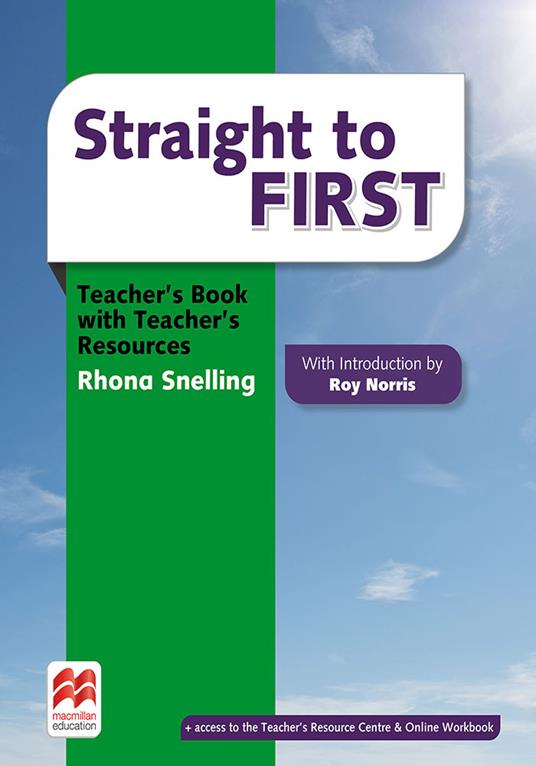 Straight to first. Teacher's book. Premium pack - Rhona Snelling - copertina