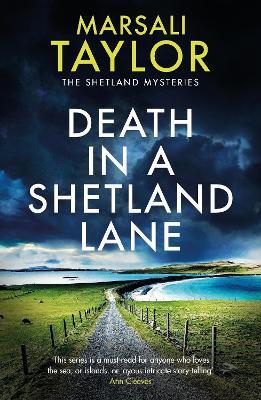 Death in a Shetland Lane - Marsali Taylor - cover