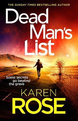 Dead Man's List: the gripping new thriller from the bestselling author - Karen Rose - cover
