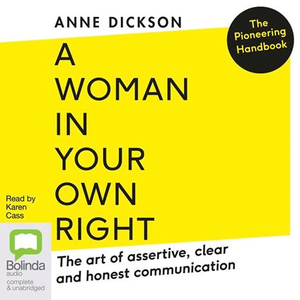 A Woman in Your Own Right