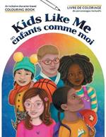 Kids Like Me: An Inclusive Character-Based Colouring Book