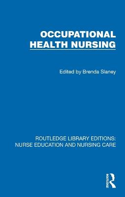 Occupational Health Nursing - cover