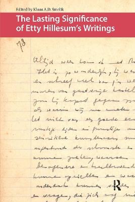 The Lasting Significance of Etty Hillesum's Writings - cover